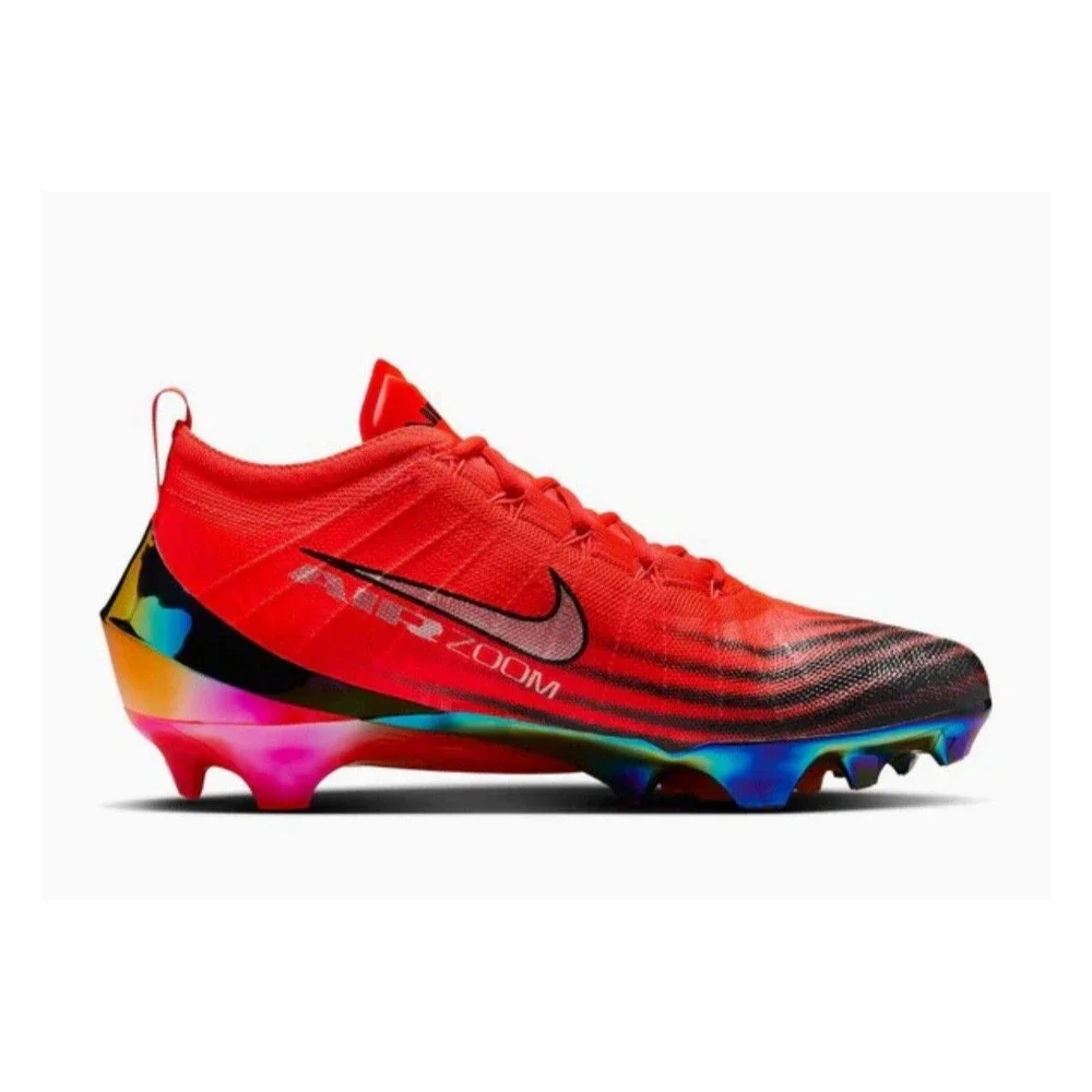 Mens Size 12 Nike Vapor Elite 1 Football Cleats Bright Crimson Laser HF1099-600